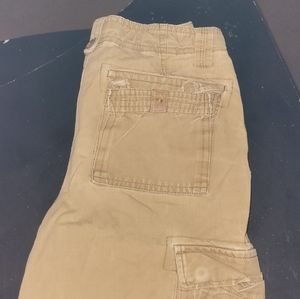 Khaki boy shorts. School uniform ..